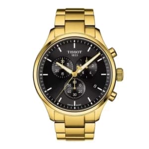 Tissot Chrono XL Classic Yellow Gold Tone Bracelet Watch