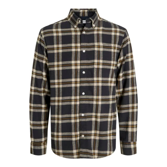 jack & jones Long sleeve plaid shirt Jack & Jones Classic Noir Male M
