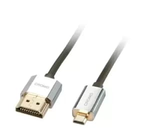 Lindy CROMO Slim HDMI High Speed A/D Cable, 2m