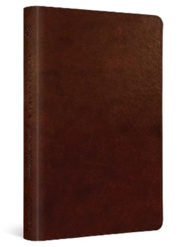 ESV New Testament with Psalms and Proverbs Leather / fine binding