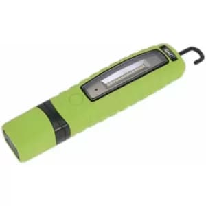 Loops - 360° Swivel Inspection Light - 14 smd & 3W smd LED - Rechargeable - Green