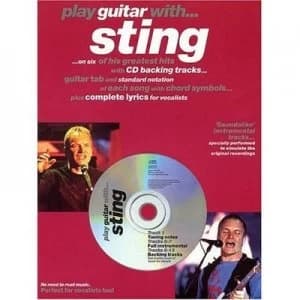 Play Guitar with Sting by Loren Lerner Book