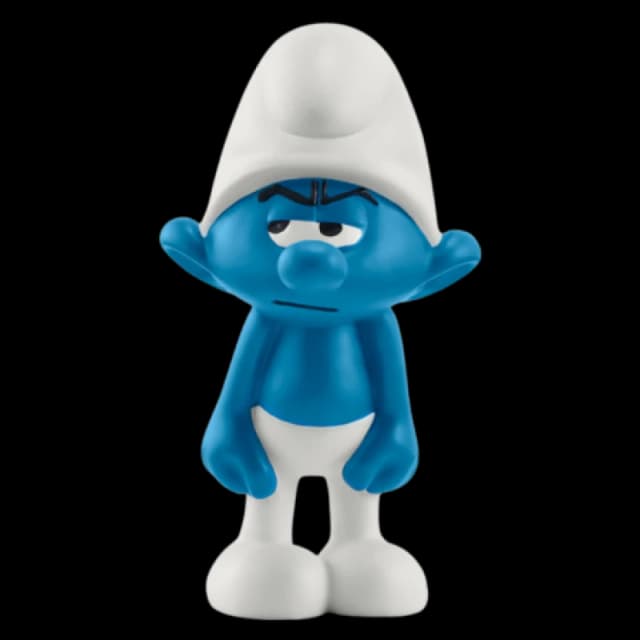 Schleich Grouchy Smurf Mini Figure SCH-20836