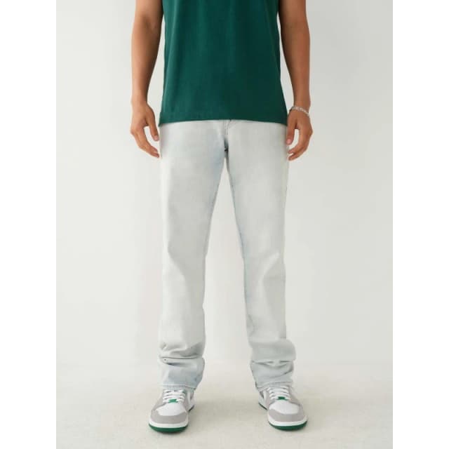 True Religion TR Ricky Straight Stretch Jeans Mens Fresco Wash male 30W R