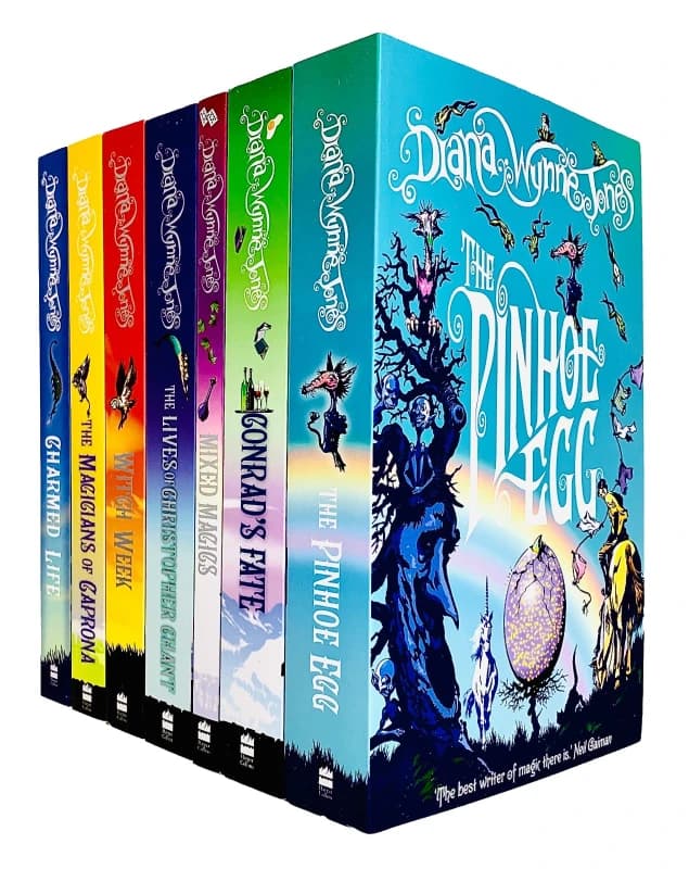 The Chronicles Of Chrestomanci Complete 7 Book Set Diana Wynne Jones Collection Paperback Diana Wynne Jones Books