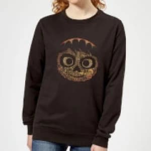 Coco Miguel Face Womens Sweatshirt - Black