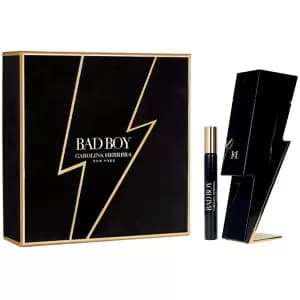 Carolina Herrera Bad Boy Gift Set 100ml Eau de Toilette + 10ml Eau de Toilette