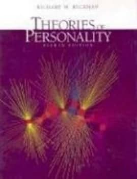 Theories of Personality by Richard M Ryckman Hardback