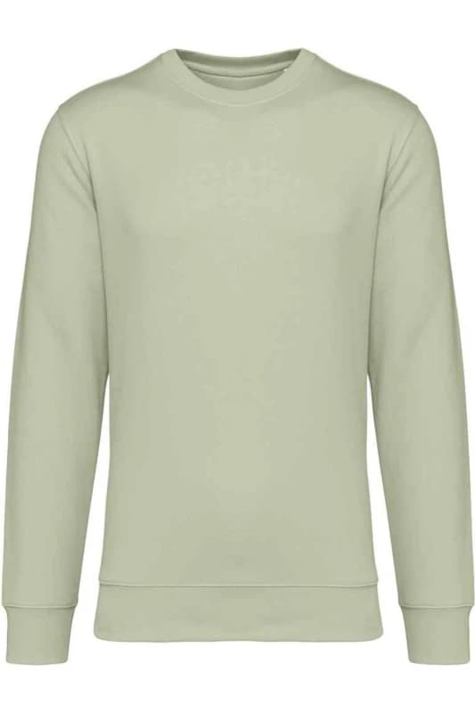 Native Spirit Mens Crew Neck Sweatshirt in Green Size: XS Green Male XS