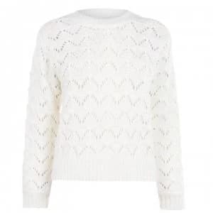 Velvet Nola Knit Jumper - Milk