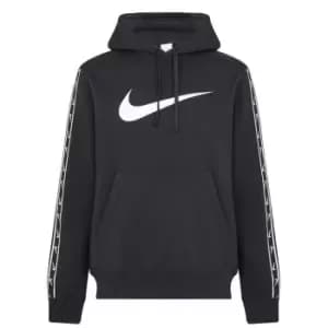 Nike Sportswear Repeat Mens Pullover Fleece Hoodie - Black