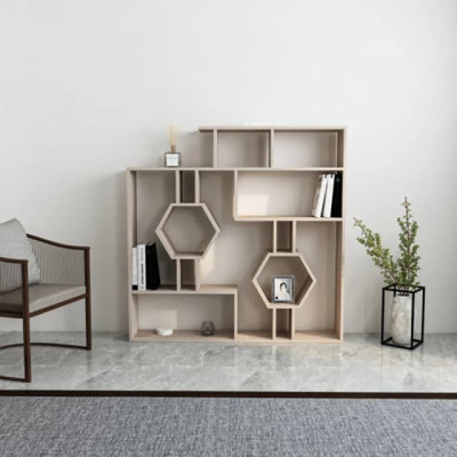 Decorotika Tamara Bookcase Shelving Unit Cordoba
