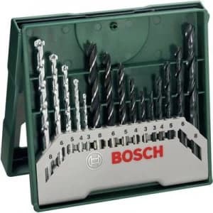 Bosch Accessories 2607019675 X-Line 15 Piece Universal drill bit set