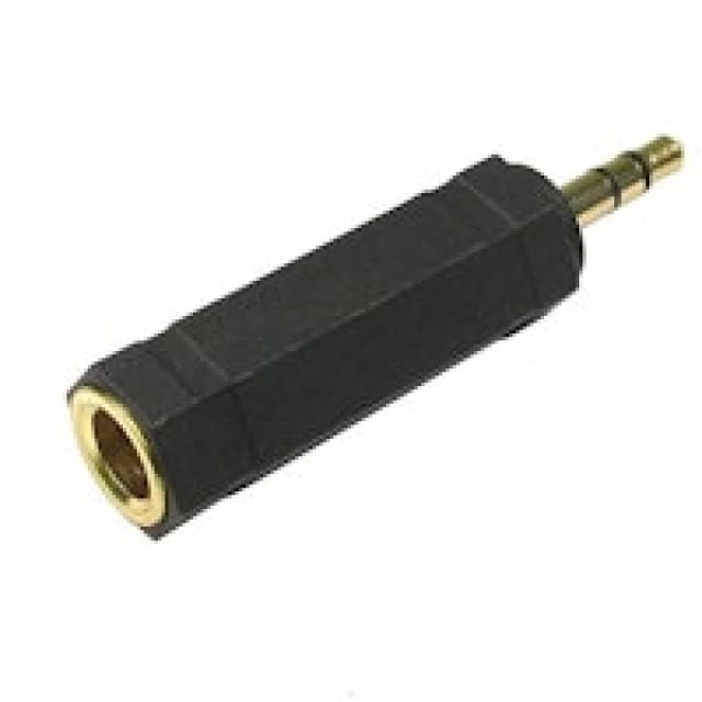 OcUK Value Standard 3.5mm stereo male to 6.3mm stereo female - 3-6F3M