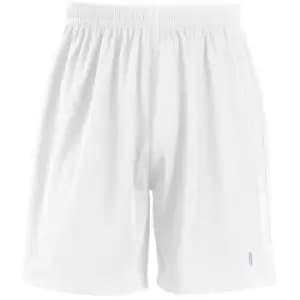 SOLS Mens San Siro 2 Sport Shorts (L) (White)