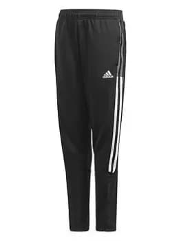 adidas Youth Tiro 21 Training Pant - Black, Size 7-8 Years