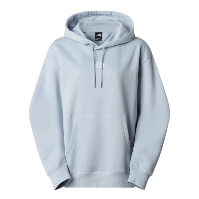 The North Face Womens TNF Essential Oversized Hoodie Frost Grey female 12 (M)