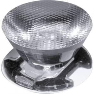 LED optics Water clear Rippled Transparent 10 No. of LEDs ma