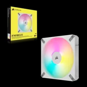 Corsair AF140 ELITE RGB High-Performance 140mm PWM Single Fan - White - CO-9050159-WW