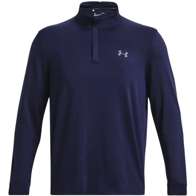 Under Armour Match Play Zip Mens Midnight Navy male S