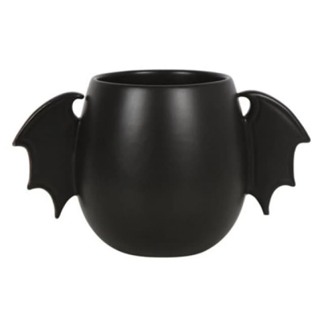 Something Different Something Different Bat Wings Mug in Black One Size Unisex 5063470309054