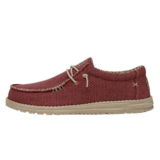 Hey Dude Shoes Hey Dude Wally Braided Rouge Unisex 39
