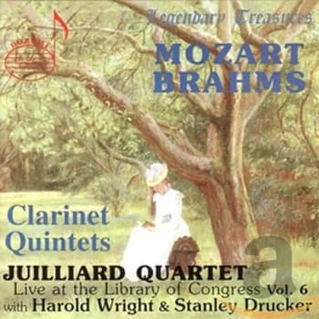 Mozart/Brahms - Clarinet Quintets (Juilliard Quartet, Wright, Drucker) CD