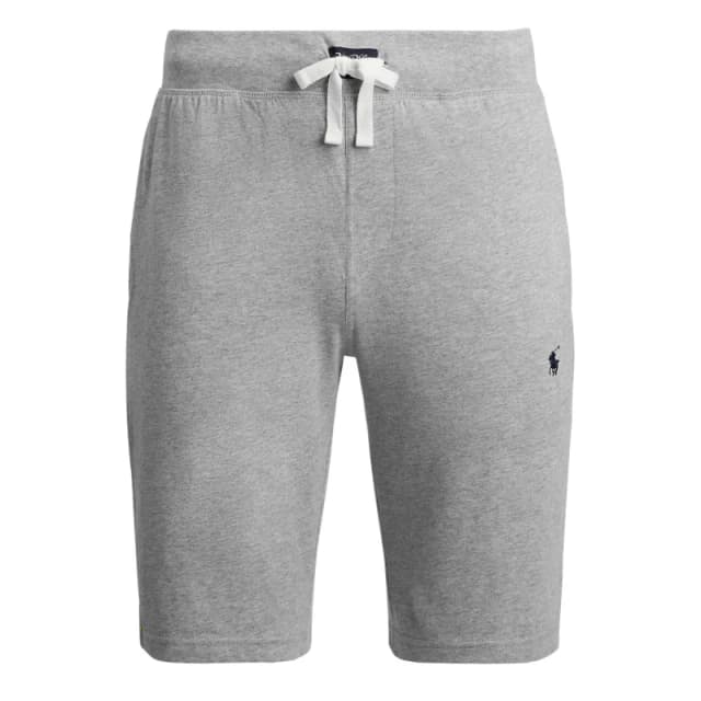 Polo Ralph Lauren Mens Cotton Jersey Jogger Shorts Grey / Navy male 2XL