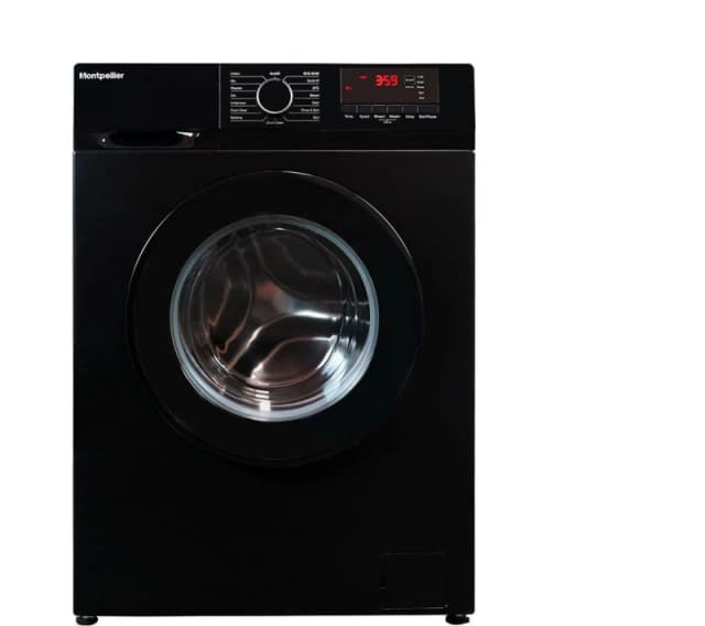 MONTPELLIE MDAWM1014K 10KG 1400 Spin Washing Machine - Black, White 5060617985539