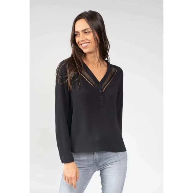 Deeluxe Woman's shirt Deeluxe Valeria Noir Female M