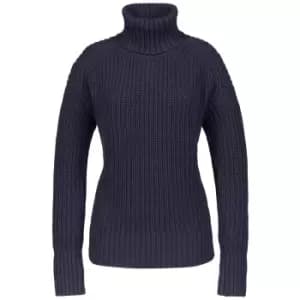 Musto Womens Marina Roll Neck Knit Jumper Navy 18