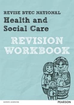 Revise Btec National Health and Social Care Revision Workbook by Georgina Shaw Book