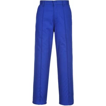 Portwest - 2885 - Royal Blue Preston Mens Work Trousers with Side Pockets sz 28' Regular