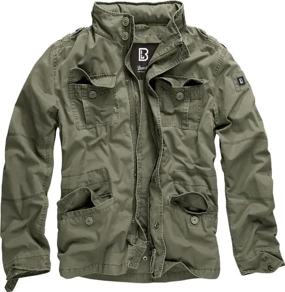 Brandit Britannia Jacket, green, Size 3XL