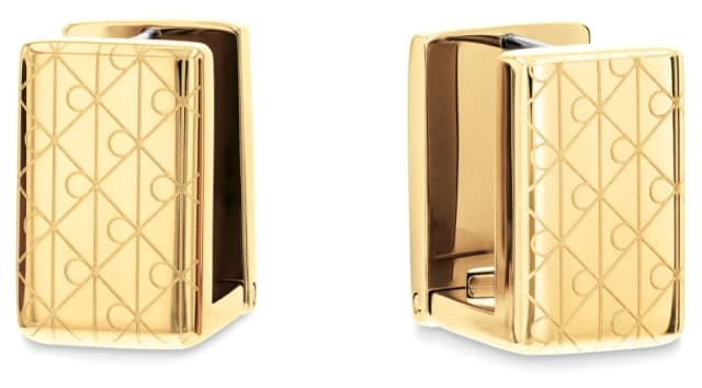 Calvin Klein 35000890 Womens Ck Iconic Gold Earrings Jewellery