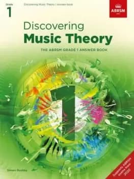 Discovering Music Theory, The ABRSM Grade 1 Answer Book by ABRSM
