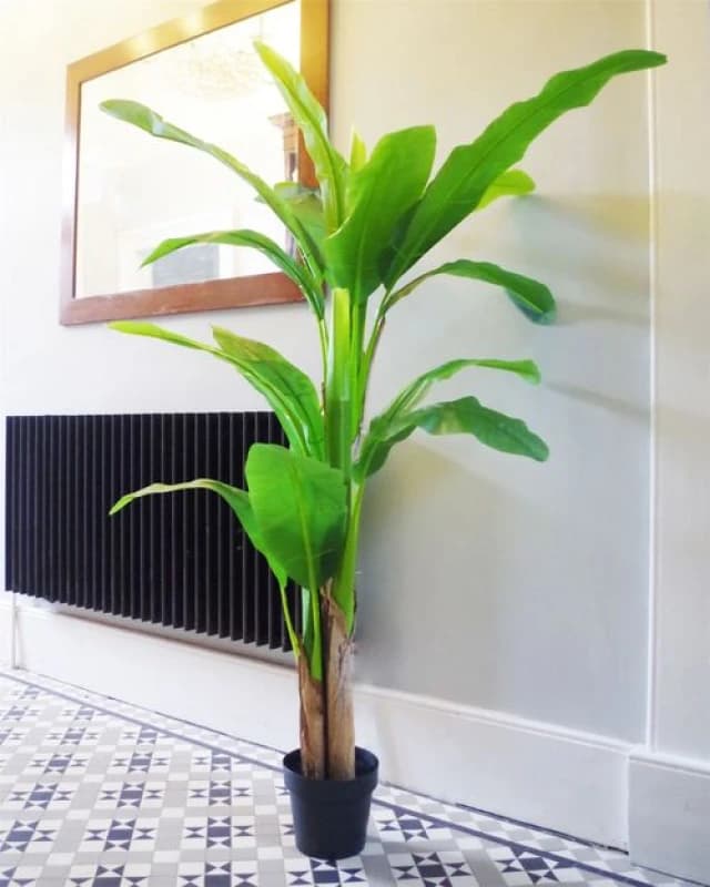 Leaf Artificial Banana Tree Tropical Plant - HUGE 6FT TREE Botanik Green