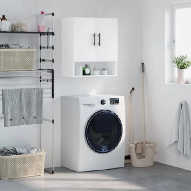 Vidaxl Wall Cabinet White 60X31X70 Cm Engineered Wood