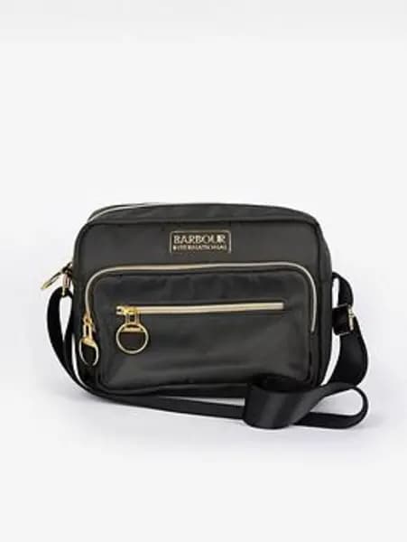 Barbour International Qualify Crossbody Bag - Black