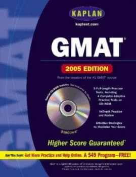 Gmat 2005 with Cd-Rom by Kaplan Interactive Paperback