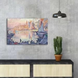 FAMOUSART-094 Multicolor Decorative Canvas Painting