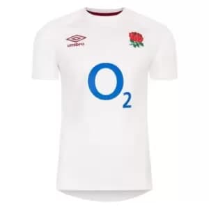 Umbro England Rugby Home Shirt 2023 2024 Juniors - White