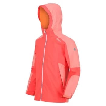 Regatta Rayz Waterproof Jacket - NeonPch/FusC
