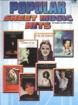 Popular Sheet Music Hits by Dan Coates Paperback