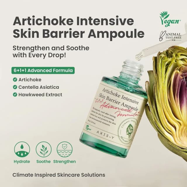 Axis-Y Artichoke Intensive Skin Barrier Ampoule Multi unisex