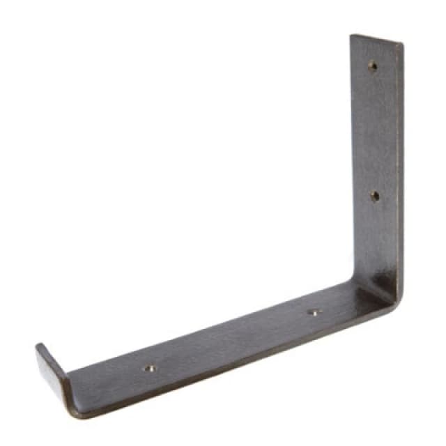 Hammer and Tongs Hammer & Tongs Scaffold Board Iron Shelf Bracket - D235mm - Raw