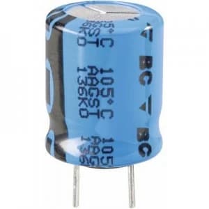 Vishay 2222 136 60102 Electrolytic capacitor Radial lead 7.5mm 1000 35 V 20 x H 16mm x 20 mm