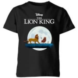 Disney Lion King Hakuna Matata Walk Kids T-Shirt - Black - 11-12 Years