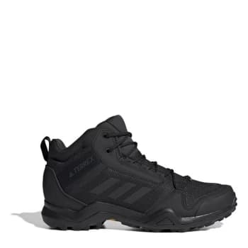 adidas Terrex Ax3 Mid GTX Mens Hiking Shoes - Black