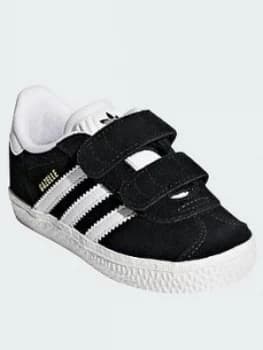 Adidas Originals Gazelle Infant Trainer - Black